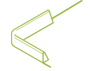 ベッドレール（コーナー）