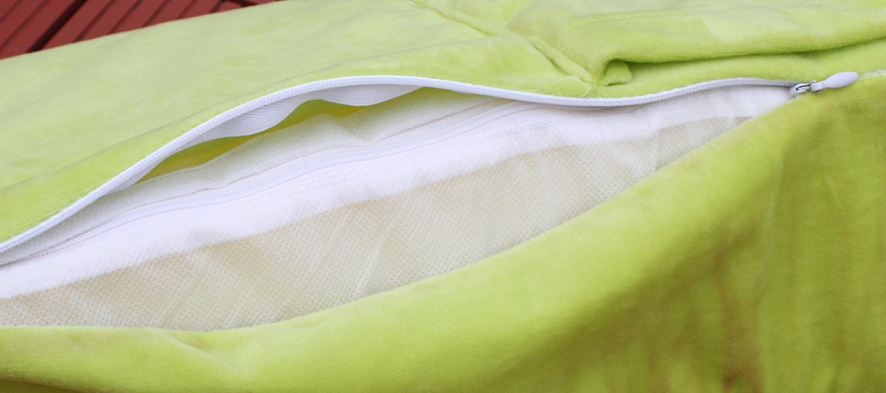 カバーは取り外して洗うことができる